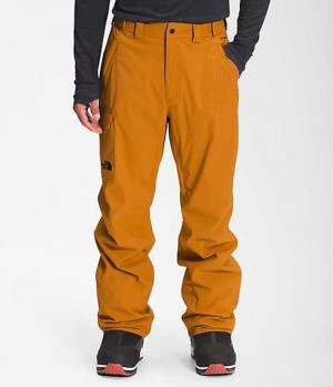 The North Face Freedom Erkek Snowboard Pantolonu Sarı | 2645089-EU