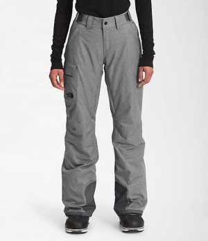 The North Face Freedom Kadın Snowboard Pantolonu Gri | 4502718-GK