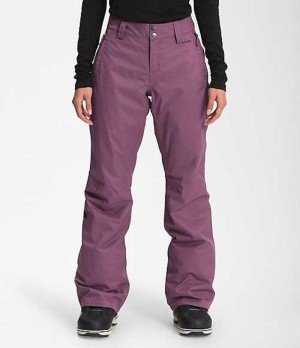 The North Face Sally Kadın Snowboard Pantolonu Mor | 5142937-KI