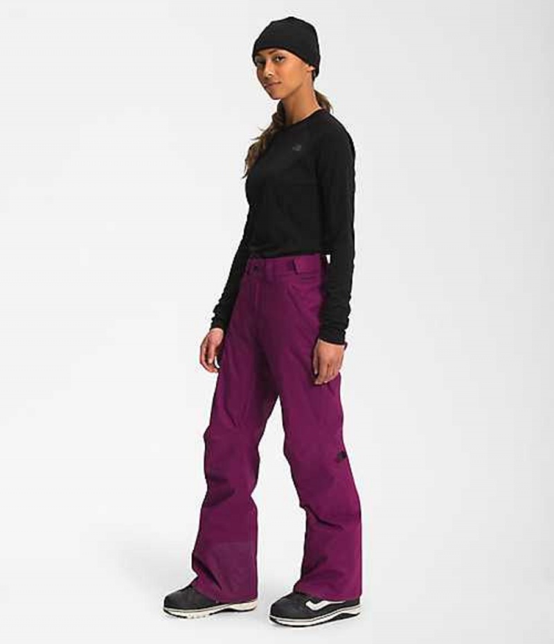 The North Face Freedom Kadın Snowboard Pantolonu Mor | 0436891-WE