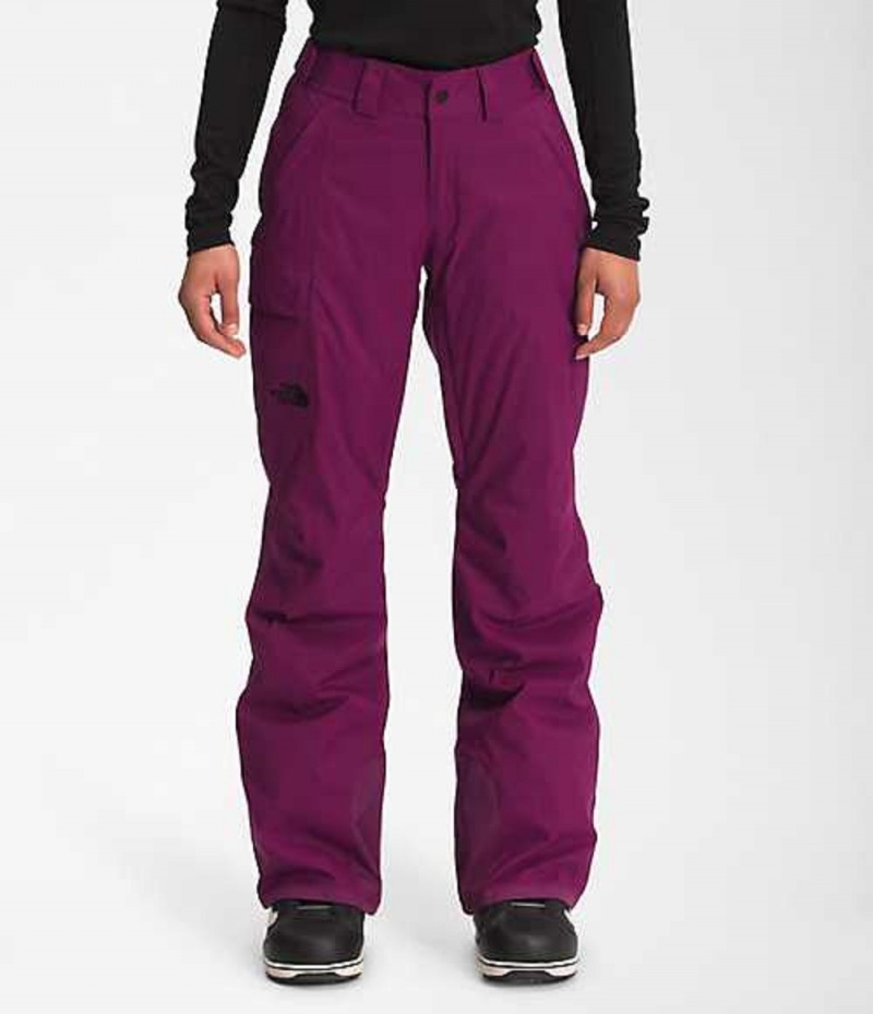 The North Face Freedom Kadın Snowboard Pantolonu Mor | 0436891-WE