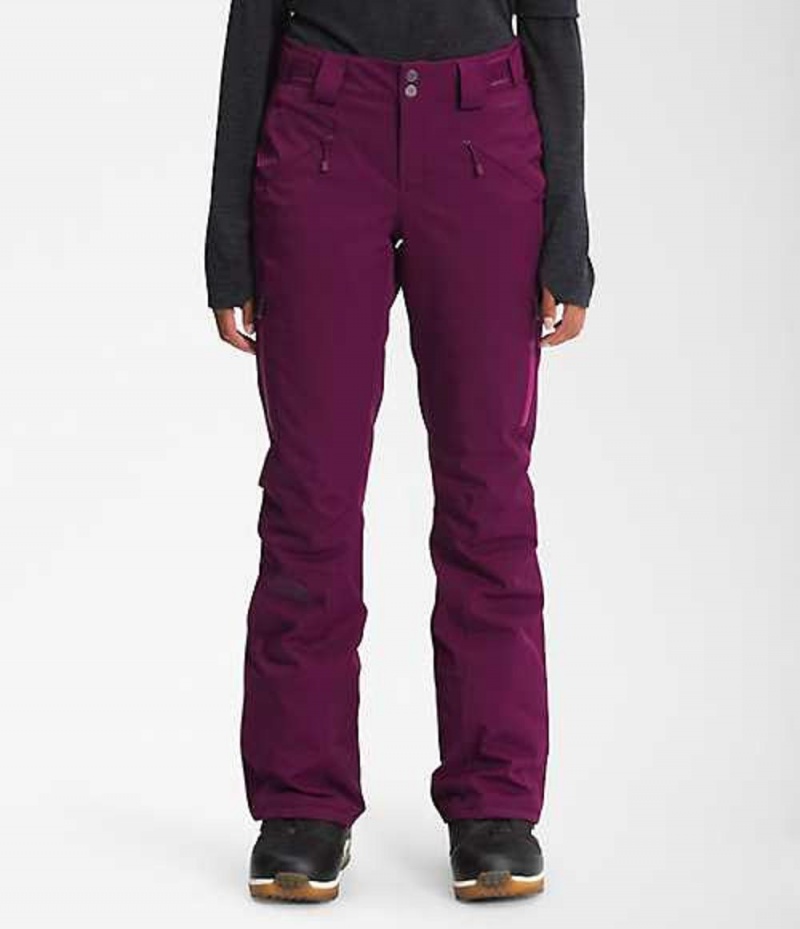 The North Face Lenado Kadın Snowboard Pantolonu Mor | 9641250-GZ