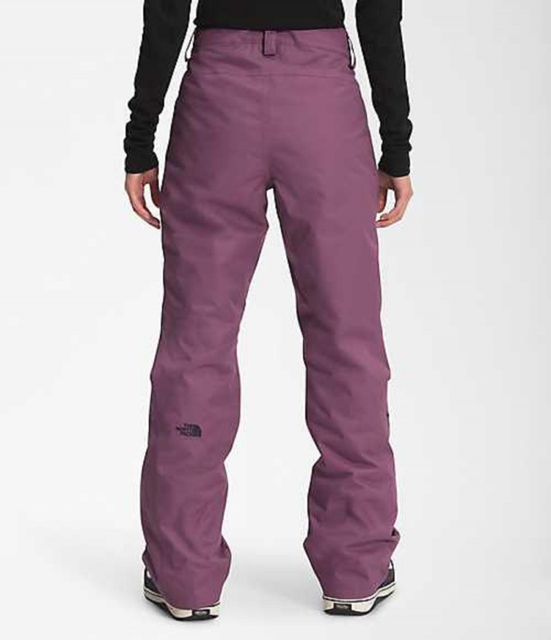 The North Face Sally Kadın Snowboard Pantolonu Mor | 5142937-KI