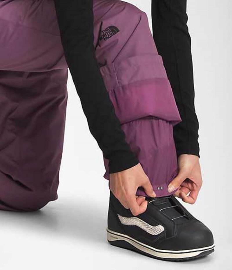 The North Face Sally Kadın Snowboard Pantolonu Mor | 5142937-KI