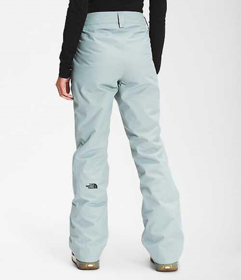 The North Face Sally Kadın Snowboard Pantolonu Gümüş Mavi | 6541209-LB